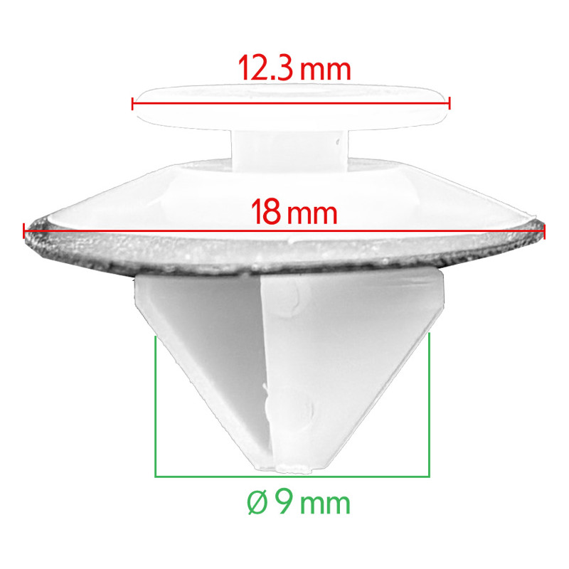 Renault Megane II, Scenic III windshield molding vbsa France