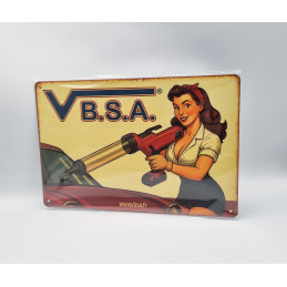 Vintage Decorative Plaque VBSA – Bonding – Limited Edition No.1 by VBSA – France