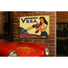 Vintage Decorative Plaque VBSA – Bonding – Limited Edition No.1 by VBSA – France