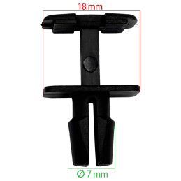 Plastics rivets clips BMW...