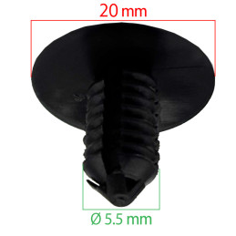 FASTENER WATERPANEL - SKODA