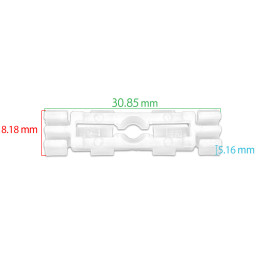 Volkswagen moldings and trim clips vbsa france