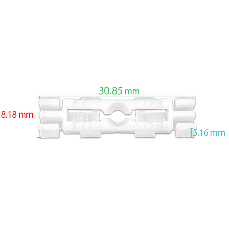 Volkswagen moldings and trim clips vbsa france