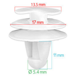 Fastener waterpanel/Inner...