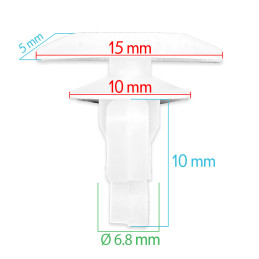 Fastener waterpanel/Inner...