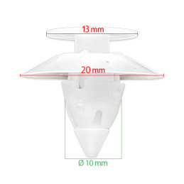 FASTENER FOR MOULDING...