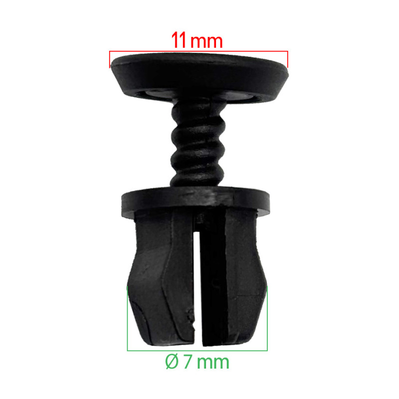 Plastic rivet for Ford VBSA France awning grille