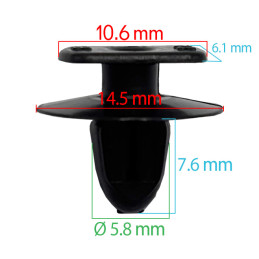 FASTENER WATERPANEL / INNER...