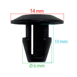 FASTENER WATERPANEL / INNER...