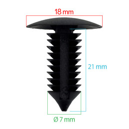 Fastener waterpanel/Inner...