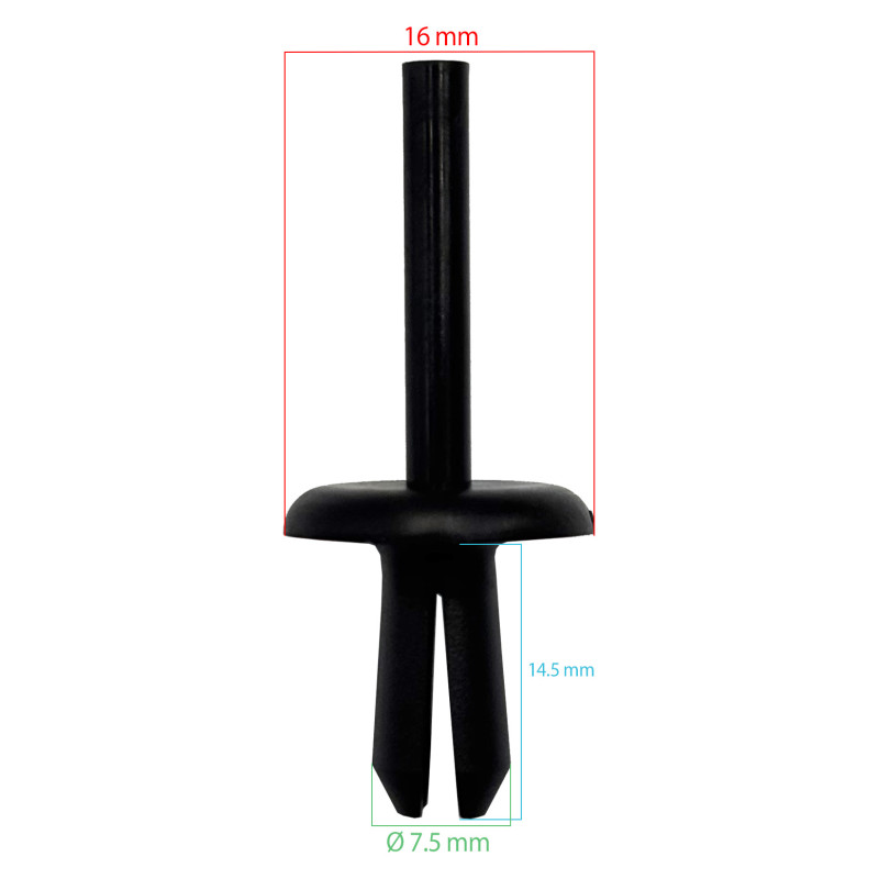 Universal engine cover clips vbsa france Universal engine cover clips vbsa france