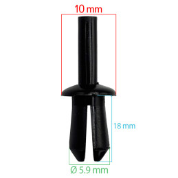 Fastener waterpanel/Inner...