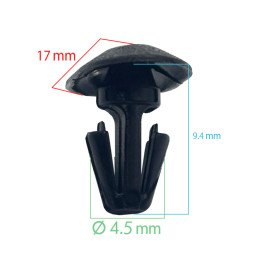 Wiper motor cover clip/cover