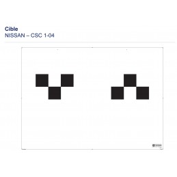Nissan M1-04 Front Camera Calibration Target – CSC Tool Mobile Hella Gutmann