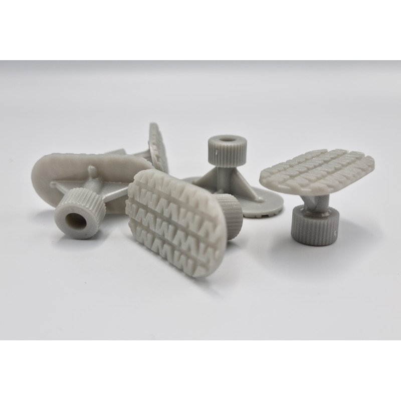 Embout débosselage - Rect - Gris - rond - 15 chez VBSA France