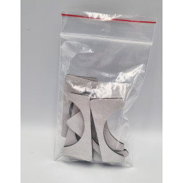 Pastilles adhésives capteur camera pour MERCEDES MAN - Lot de 5 - VBSA France