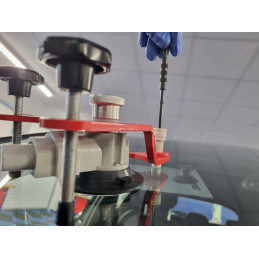 Large probe for impact repair - 2nd LIFE - N417 at VBSA - France | windshield repair