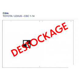 Cible CSC TOOL - TOYOTA -LEXUS 1-14 - DESTOCKAGE