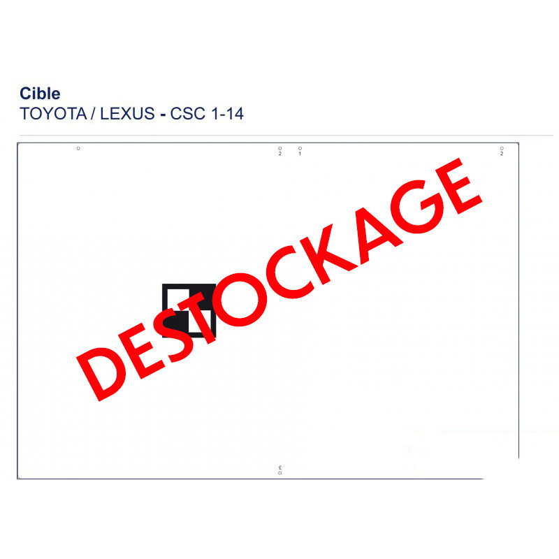 Cible CSC TOOL - TOYOTA -LEXUS 1-14 - DESTOCKAGE