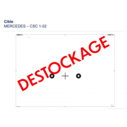 Cible de calibrage caméra avant Mercedes M1-02 – CSC Tool Mobile Hella Gutmann - destockage vbsa france
