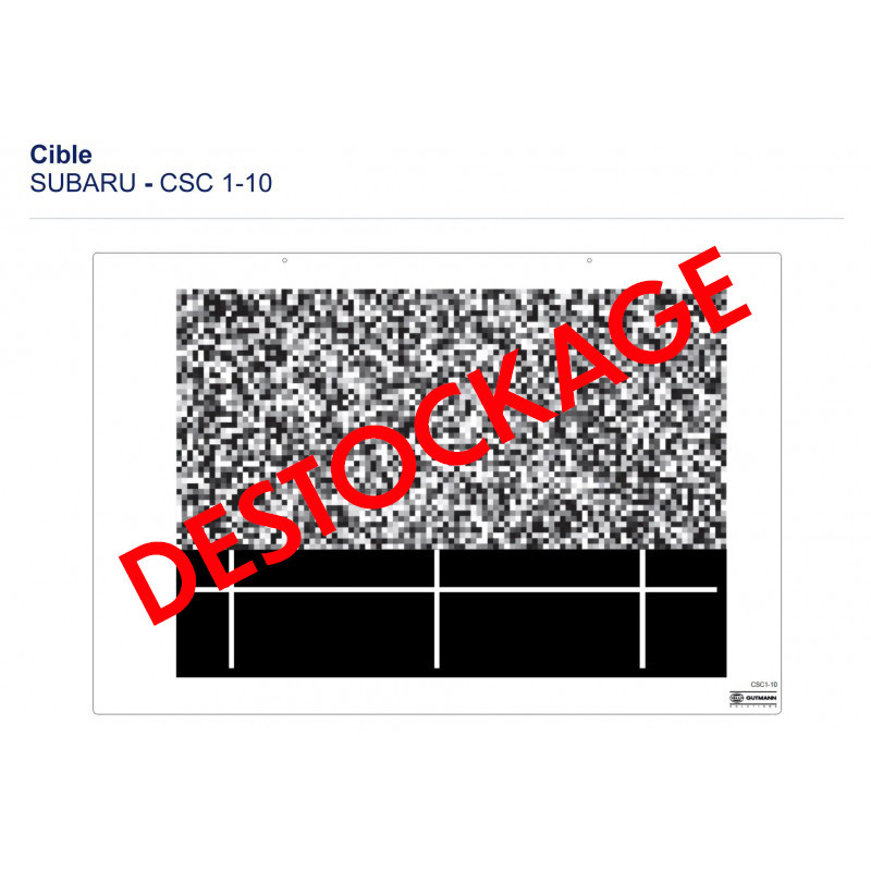 Cible CSC TOOL MOBILE - SUBARU M1-10 - destockage vbsa france
