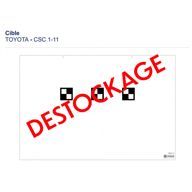 CSC TOOL MOBILE Target - TOYOTA M1-11 - Clearance Sale vbsa france