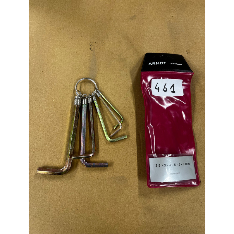 Allen Wrench Set (6-piece) - N461 - Clearance Sale vbsa france