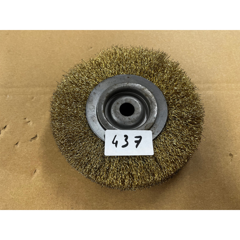 Brosse ronde métallique - N437 - Destockage VBSA FRANCE