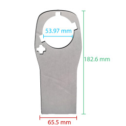 Camera sensor adhesive pads for DAF XF/XG/XE 2022 - Set of 5