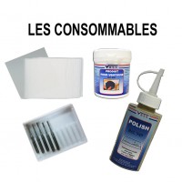 Windshield repair consumables