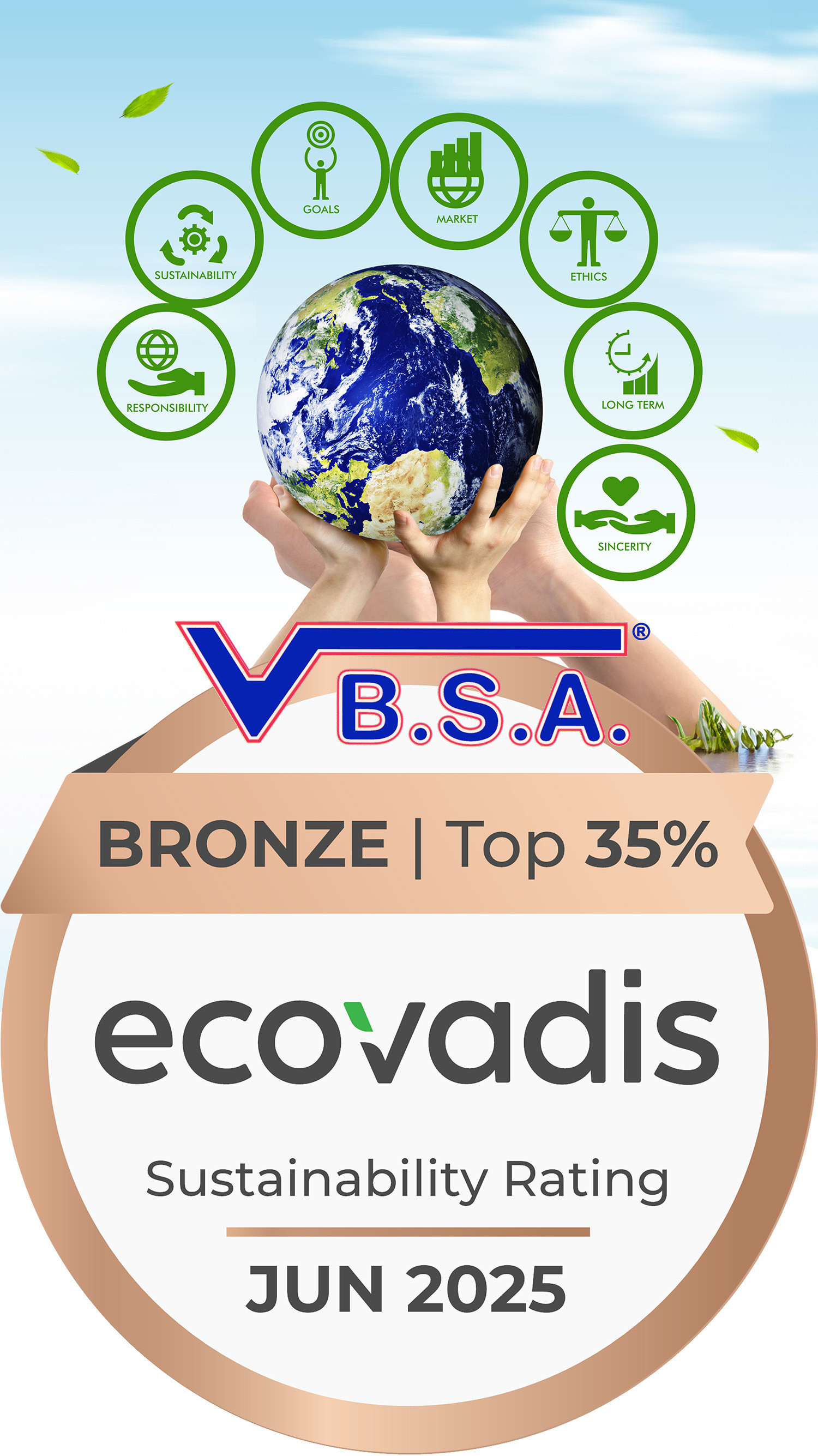 VBSA labellisé ECOVADIS