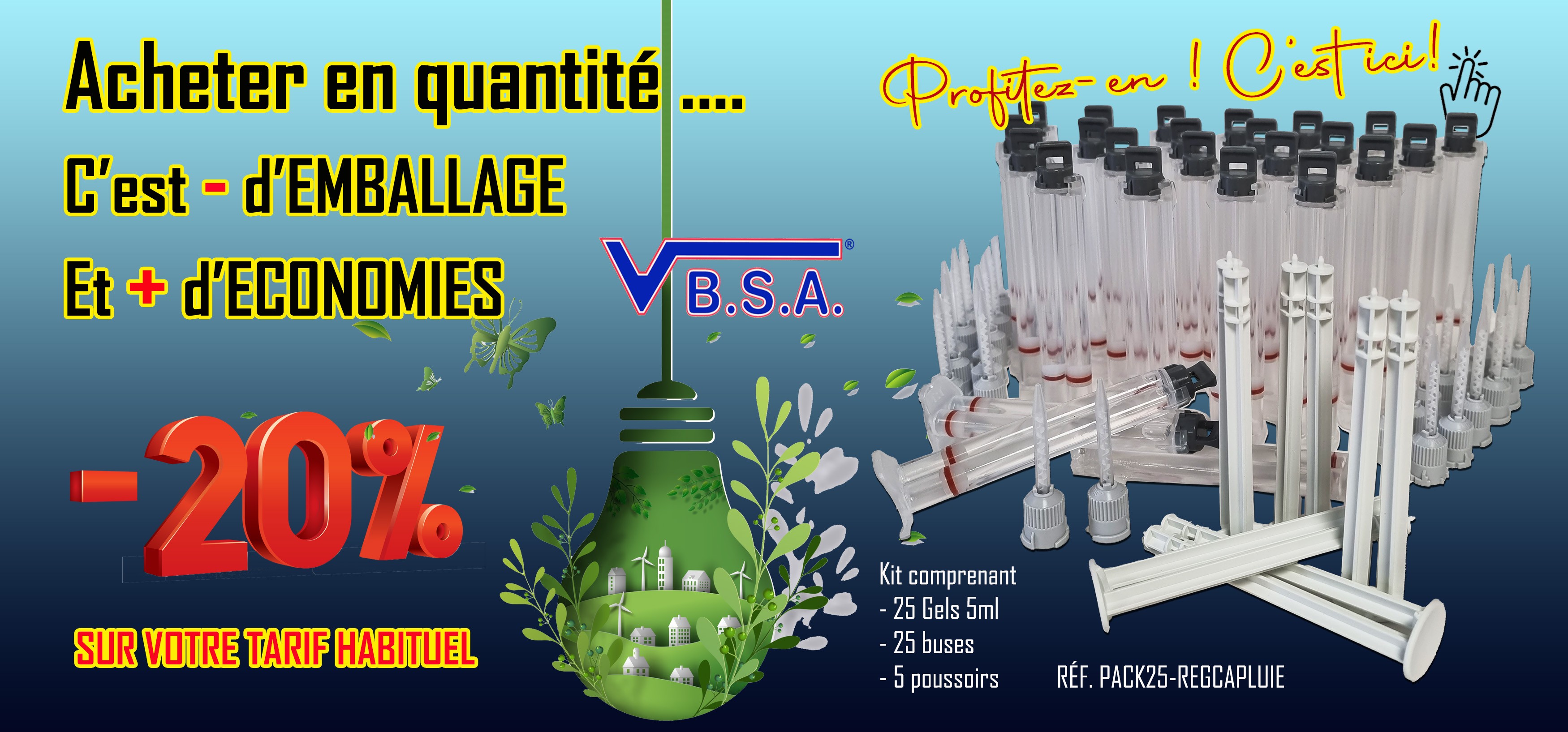 VBSA - Kit de réparation plastique soudage par agrafes - Réf